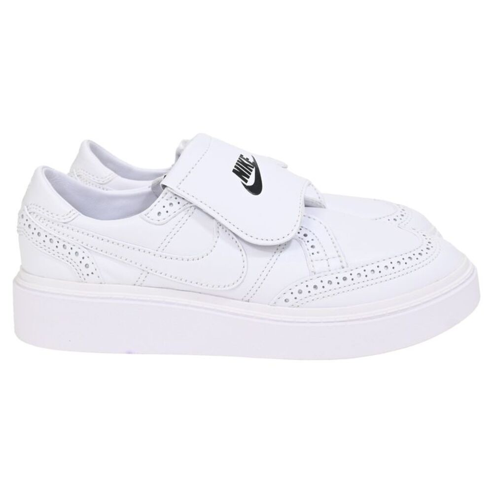 Nike Kwondo 1 G-Dragon Peaceminusone Triple Sneakers in White Leather